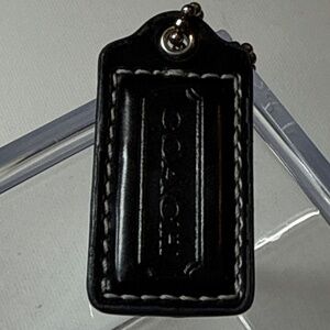 Coach Patent Leather “Black” Hangtag